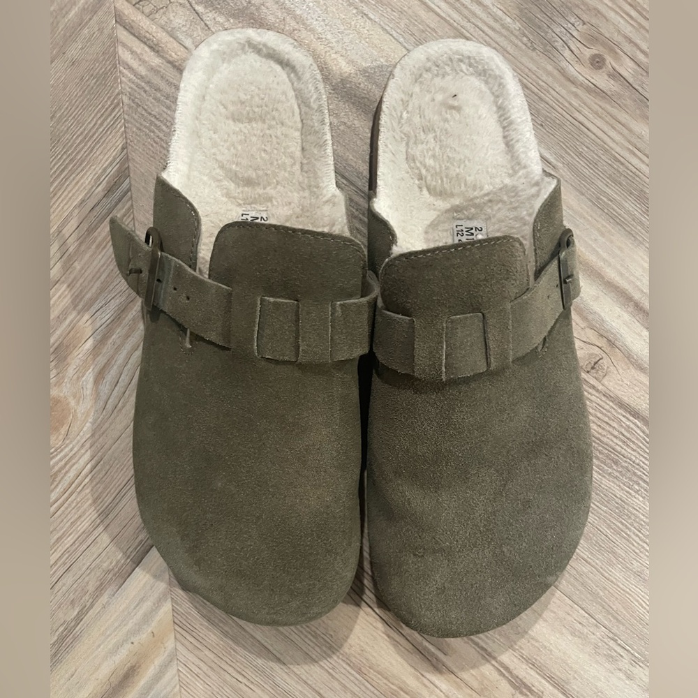 Shearling Clogs